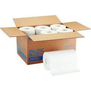Ultra 9" Paper Towel Roll, White, 26610, 400 Feet Per Roll, 6 Rolls Per Case